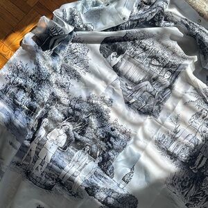 Custom-made Sopranos themed shower curtain